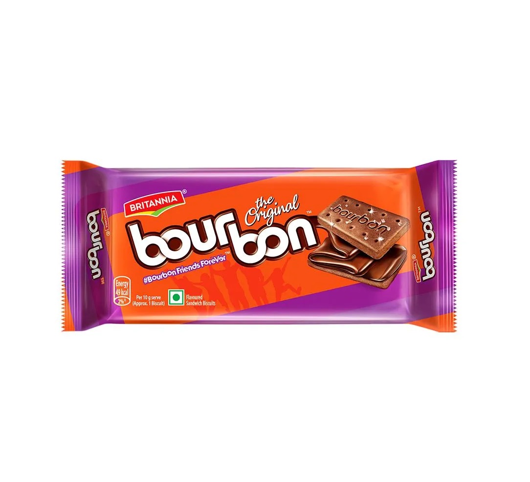 Britannia Bourbon Chocolate Cream Biscuits