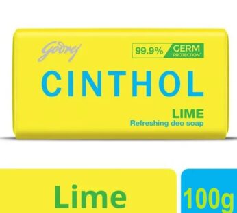Cinthol Refreshing Deo Lime Bath Soap 100g