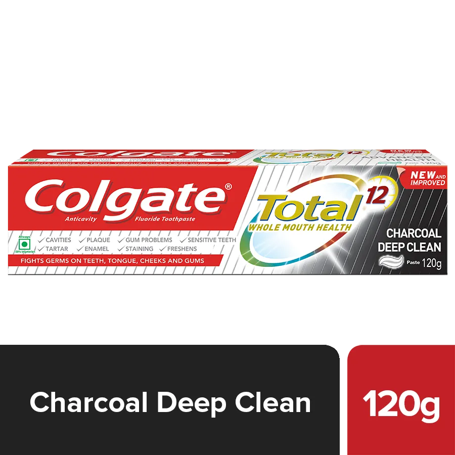 Colgate Toothpaste – Total Charcoal 120g