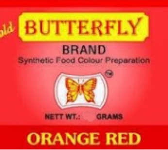 Butterfly Food Color – Orange Red