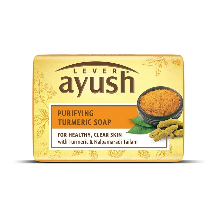 Lever Ayush Purifying Turmeric Soap 100 g