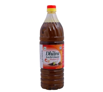 Dhara Kachi Ghani Mustard Oil – 1 L