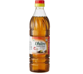 Dhara Kachi Ghani Mustard Oil – 500 ml