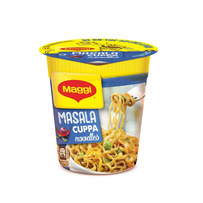Maggi Cuppa Vegetarian Masala Noodles Cup-70 Gram