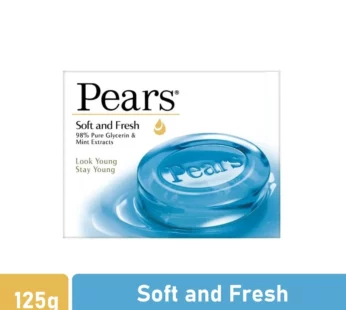 Pears Soft & Fresh Soap – Blue – 125g