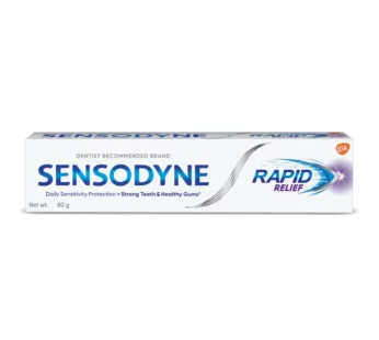 Sensodyne Toothpaste – Rapid Relief 80g – 40g