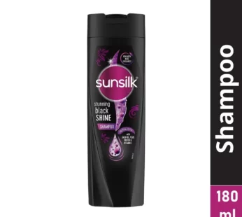 Sunsilk Stunning Black Shine Hair Shampoo – 180 ml