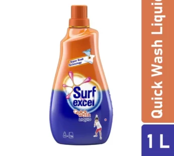 Surf Excel Quick Wash Detergent Liquid – 1 Lit