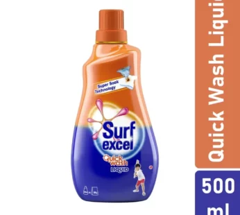 Surf Excel Quick Wash Detergent Liquid – 500 ml