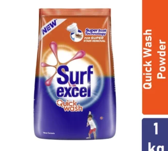 Surf Excel Quick Wash Detergent Powder – 1 kg