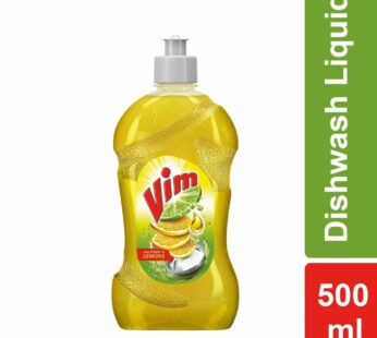 VIM Fresh Lemon Fragrance Dishwash Liquid – 500 ml