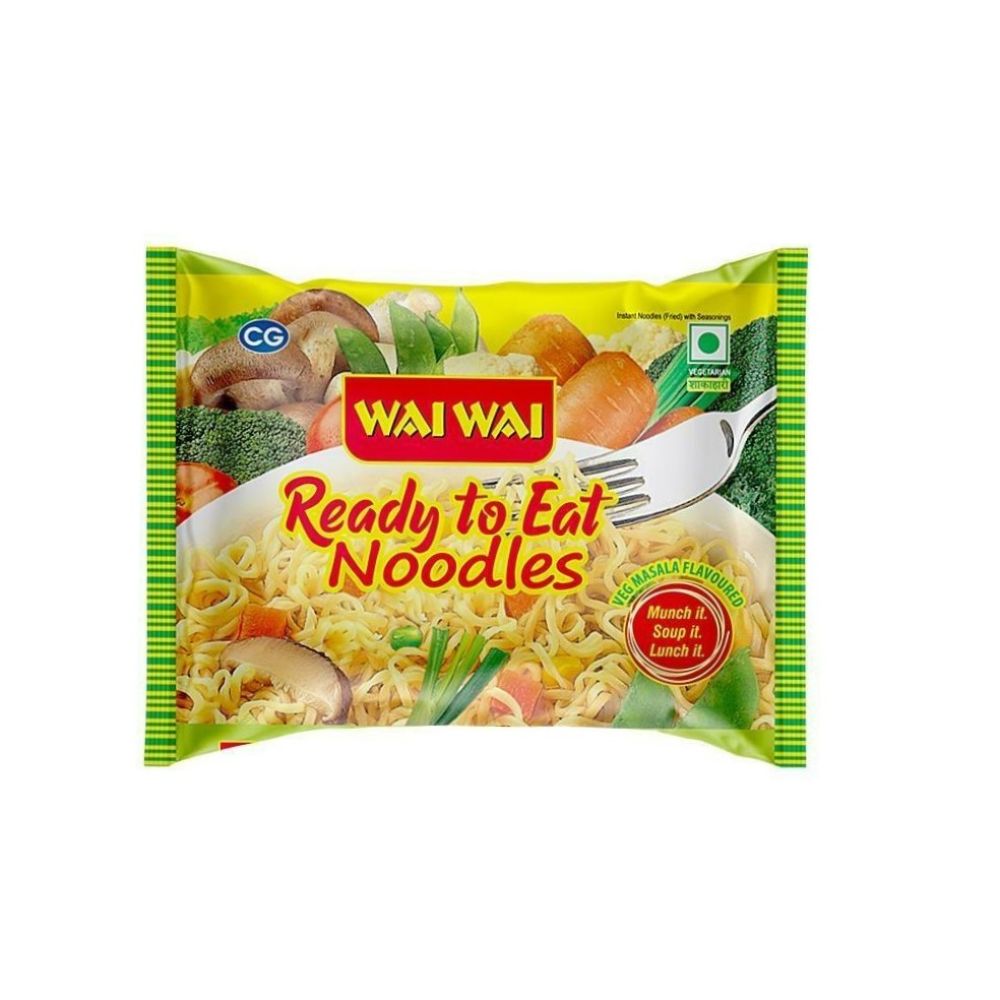 Wai Wai Ready To Eat Noodles Veg  70g