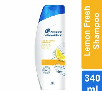 Head & Shoulders Lemon Fresh Shampoo – 340ml