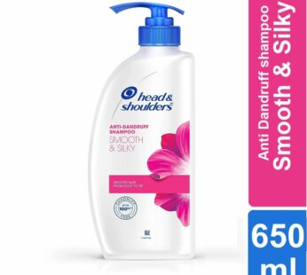 Head & Shoulders Smooth and Silky Shampoo – 650ml