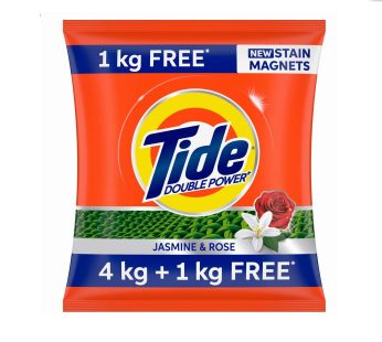 Tide Plus Jasmine & Rose  Detergent Washing Powder – 4 Kg
