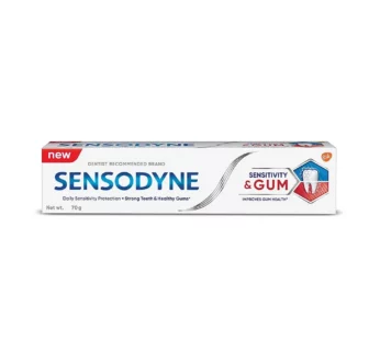Sensodyne Toothpaste – Sensitivity & Gum 70g