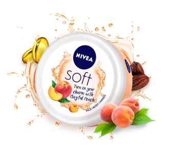 NIVEA Playful Peach Moisturizer Cream – 50ml