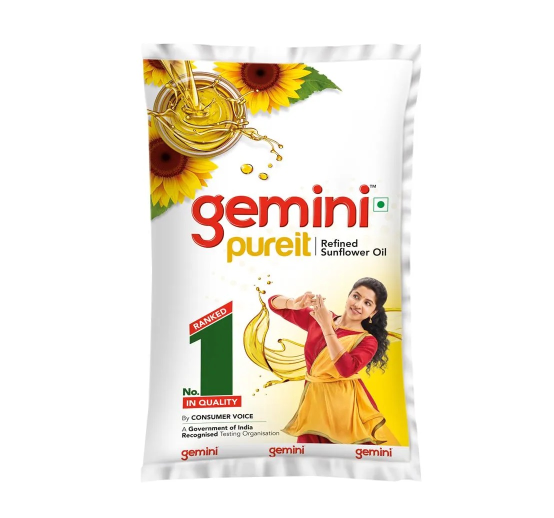 Gemini Refined Sunflower Oil 1 L