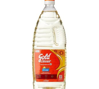 Gold Winner Refined Sunflower Oil 1 Liter Bottle – 1 Lit