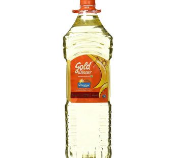 Gold Winner Refined Sunflower Oil 1 Liter Bottle – 2 Lit